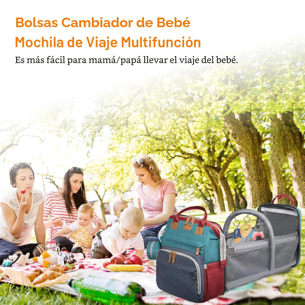 Astro alan - Mochilas para pañales con cambiador, mochila impermeab...