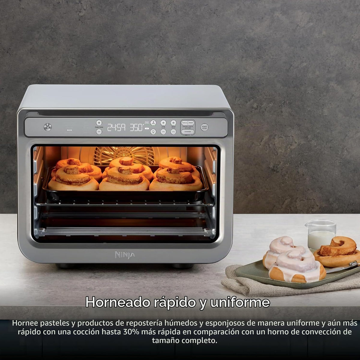 Ninja Prestige Smart XL con sistema Pro Cook 10 en 1 horno tostador...