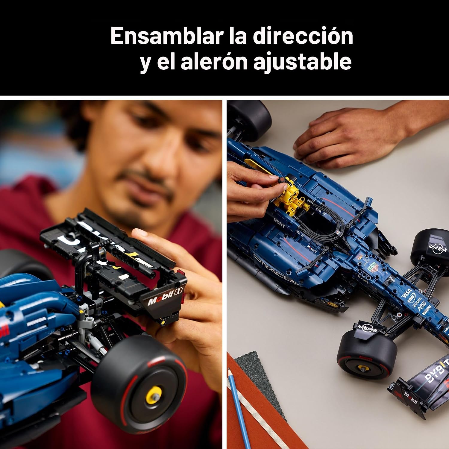 LEGO Technic Oracle Red Bull Racing RB20 Kit de Modelo de Auto de C...