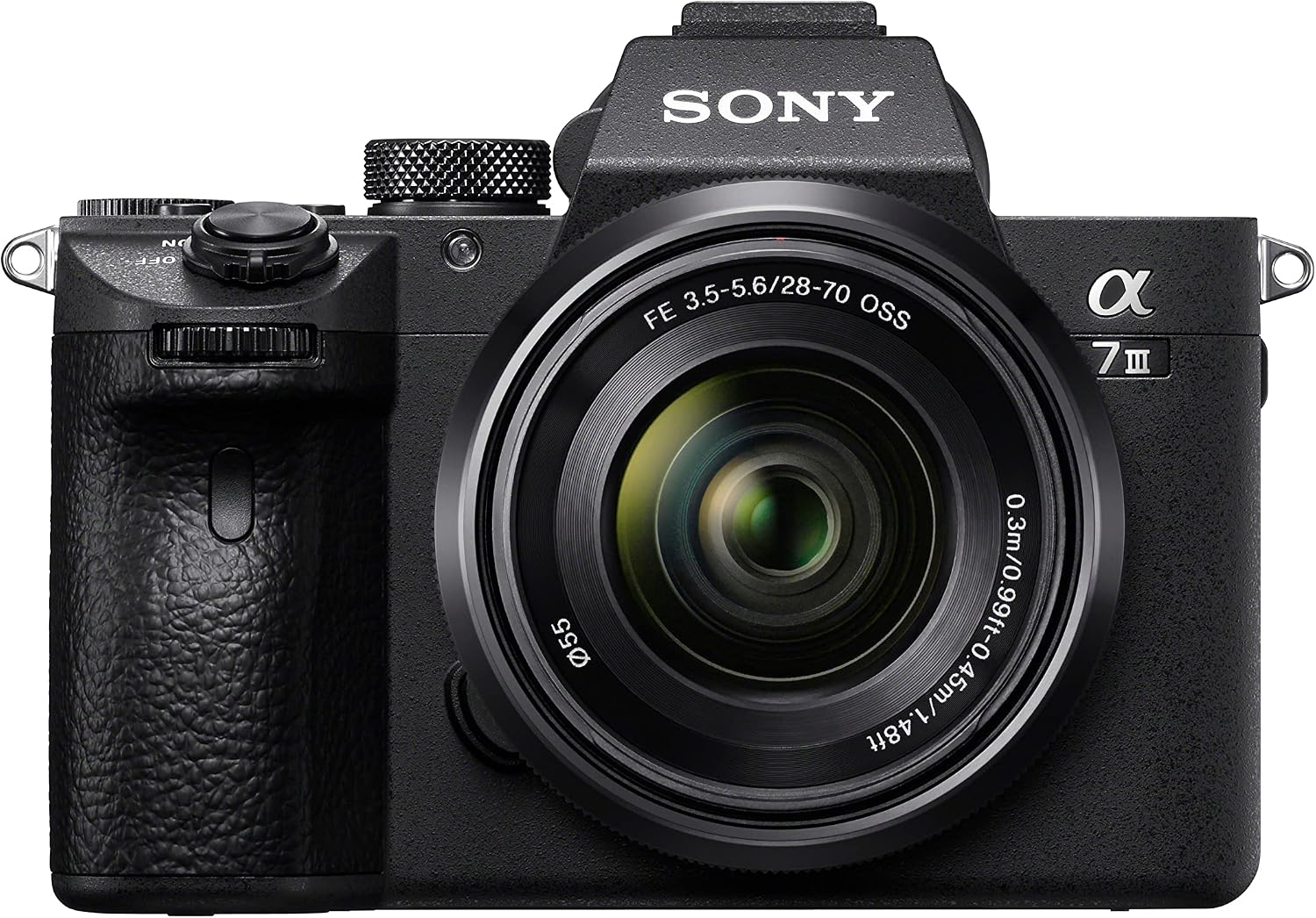 Sony Alpha a7 III - Cámara sin espejo con lente de 1.102-2.756 in,...