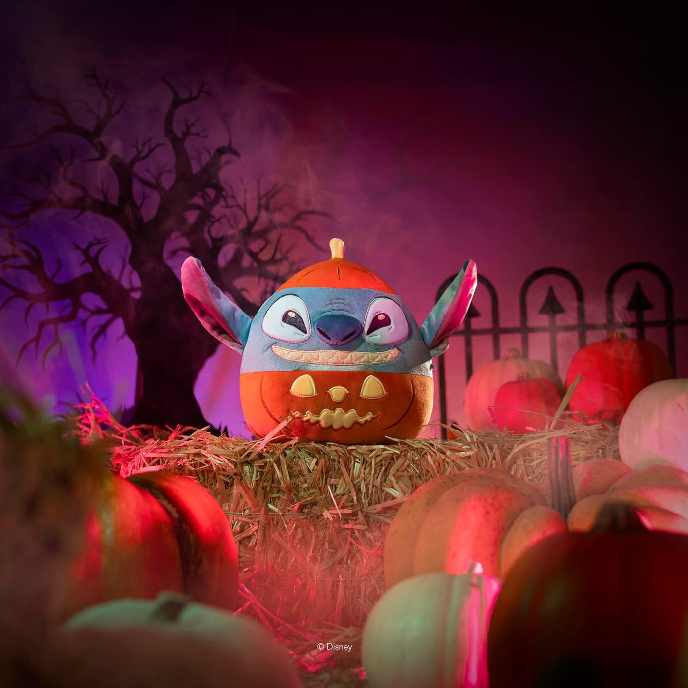 Squishmallows Original Disney Stitch in Pumpkin de 12 pulgadas, pel...