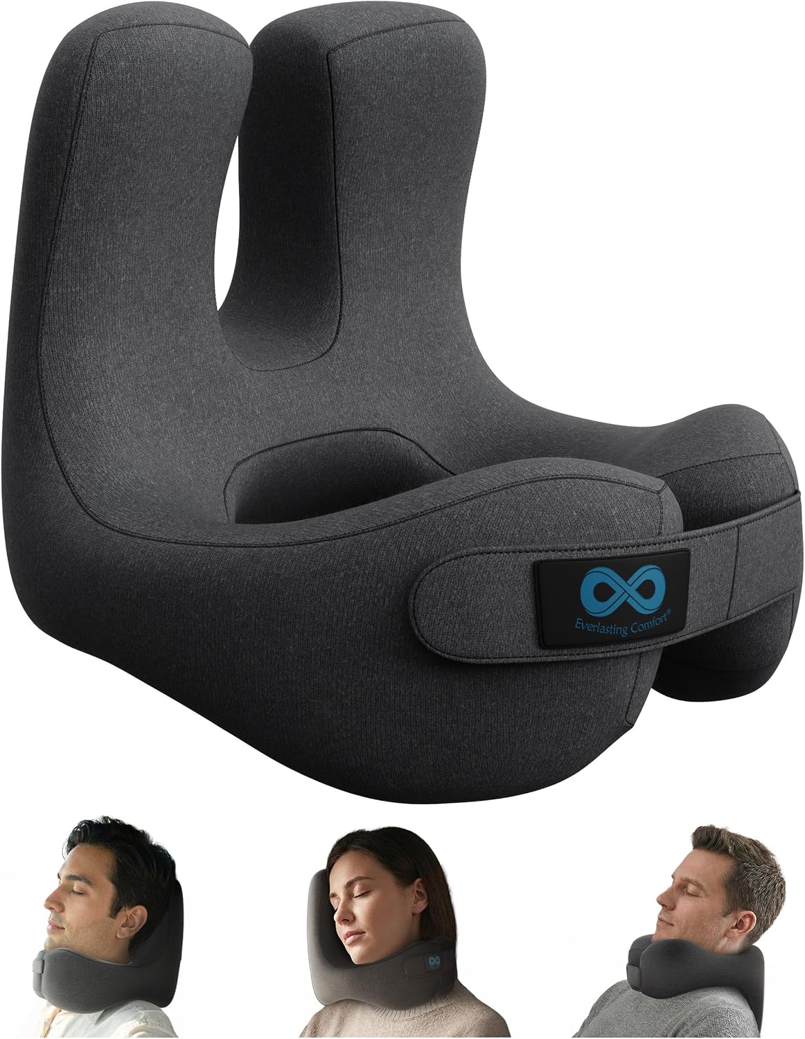 Everlasting Comfort Almohada cervical mejorada para aviones - Repos...