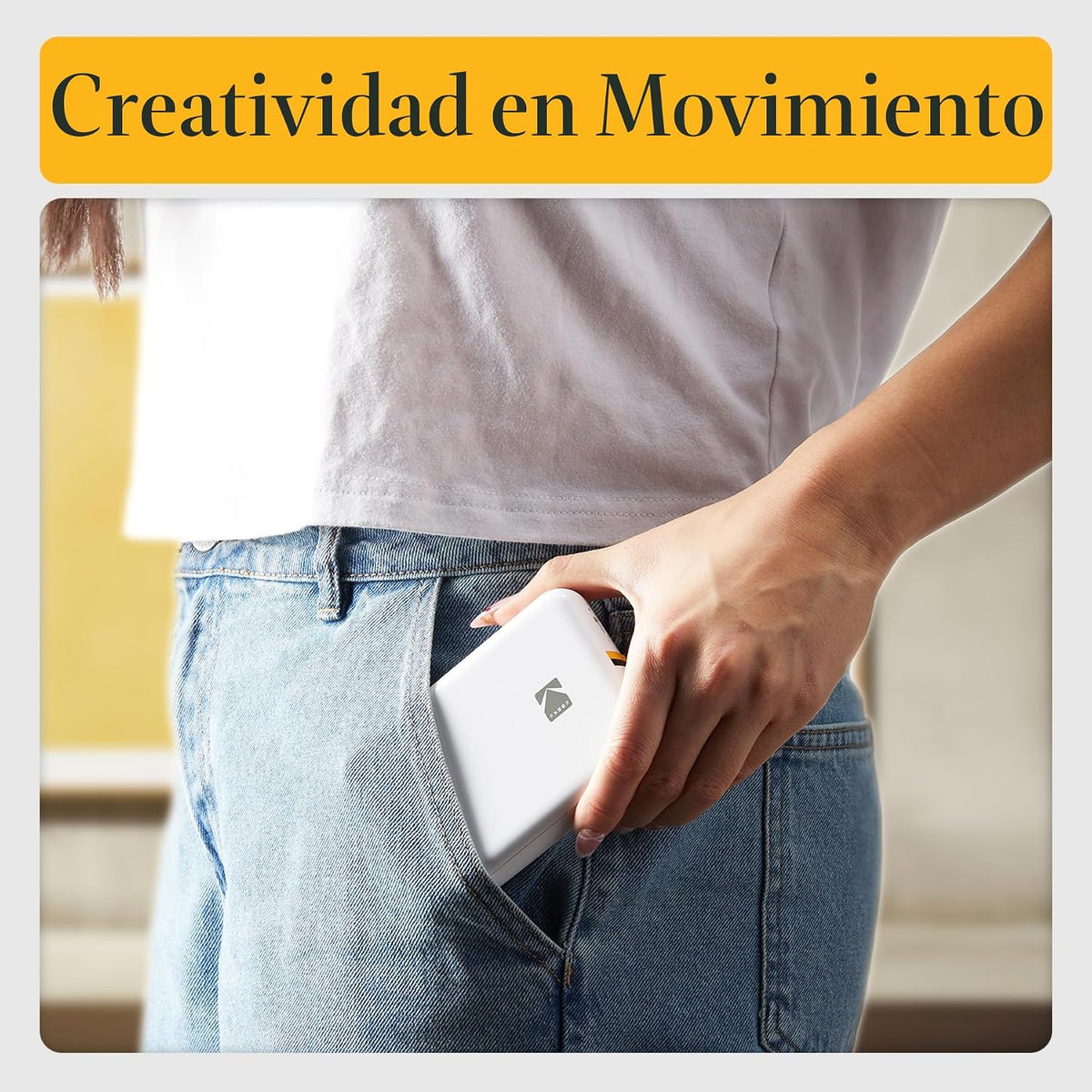 KODAK Step - Impresora de fotos instantánea para smartphone, impres...