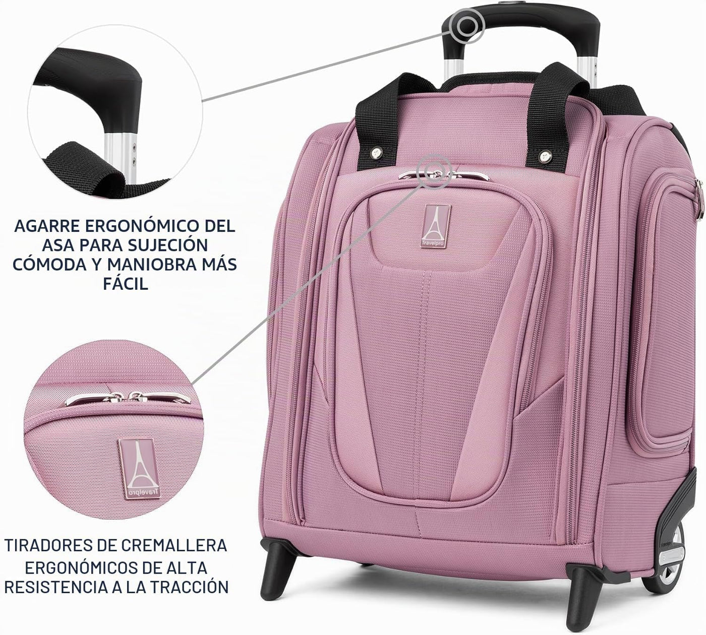 Travelpro Maxlite 5 Softside - Bolsa compacta ligera con 2 ruedas,...