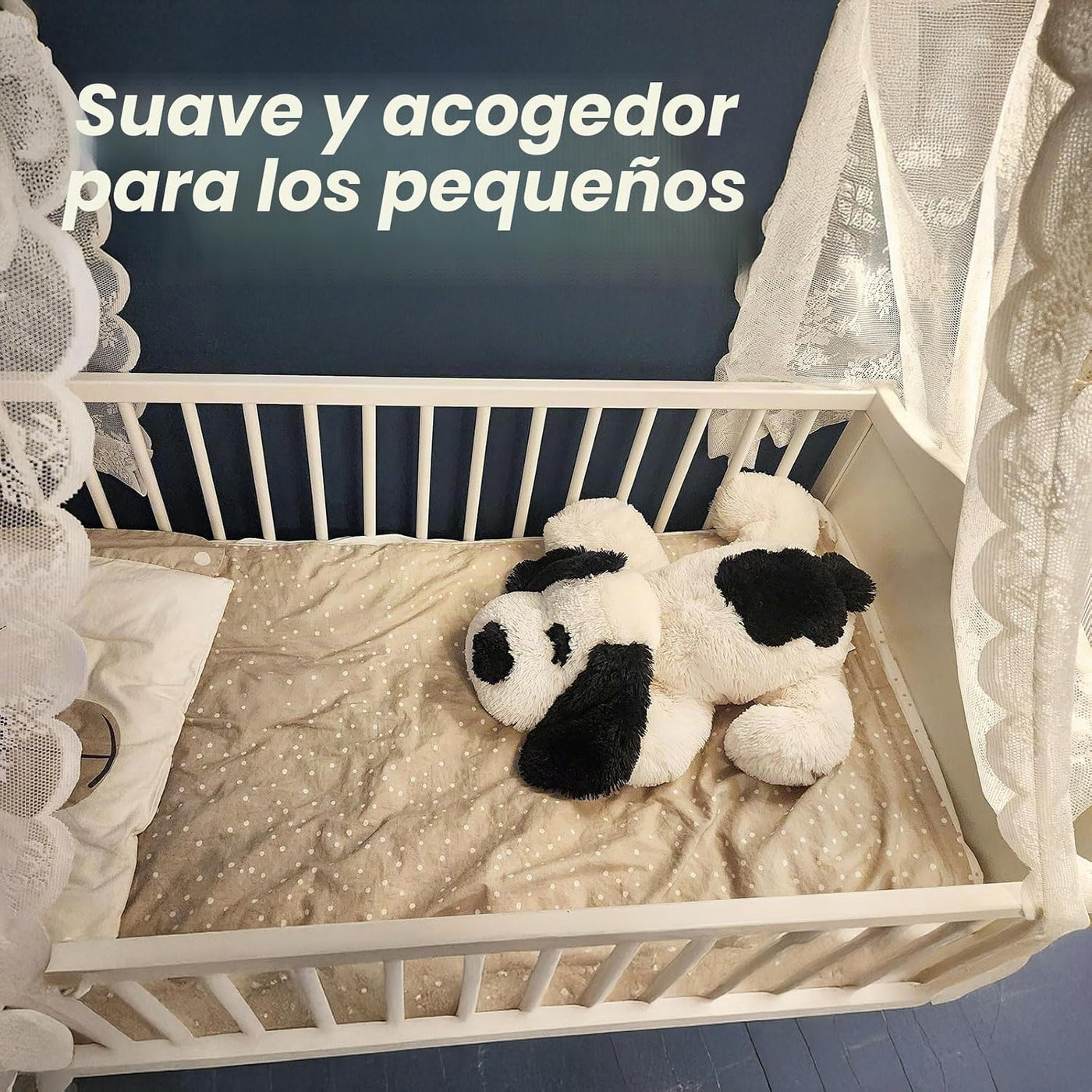 WEIGEDU Perro de peluche blandito y abrazable, diseño de cachorro b...