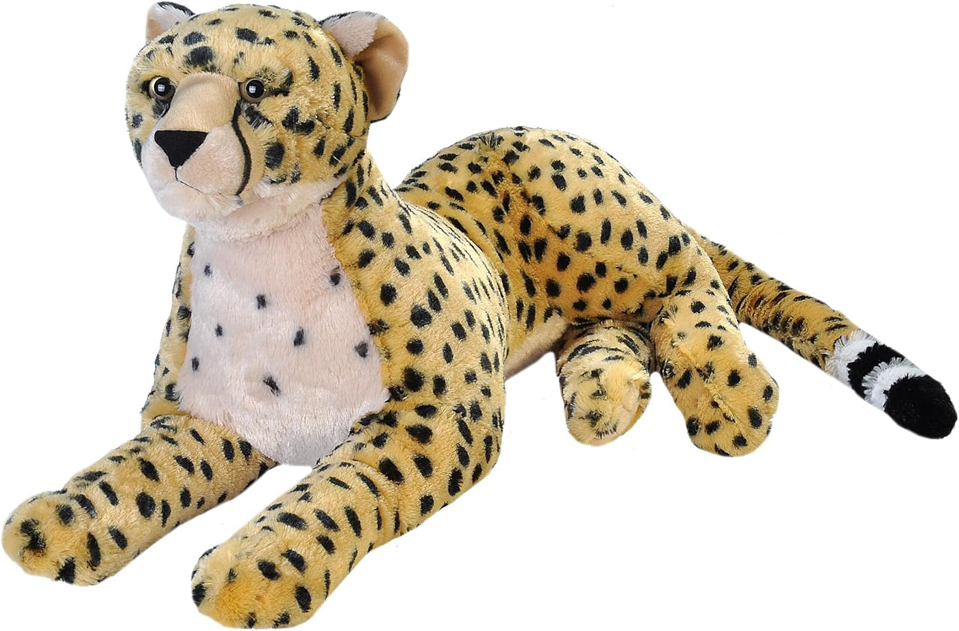Wild Republic Jumbo - Animal gigante de peluche, Cheetah, 30"