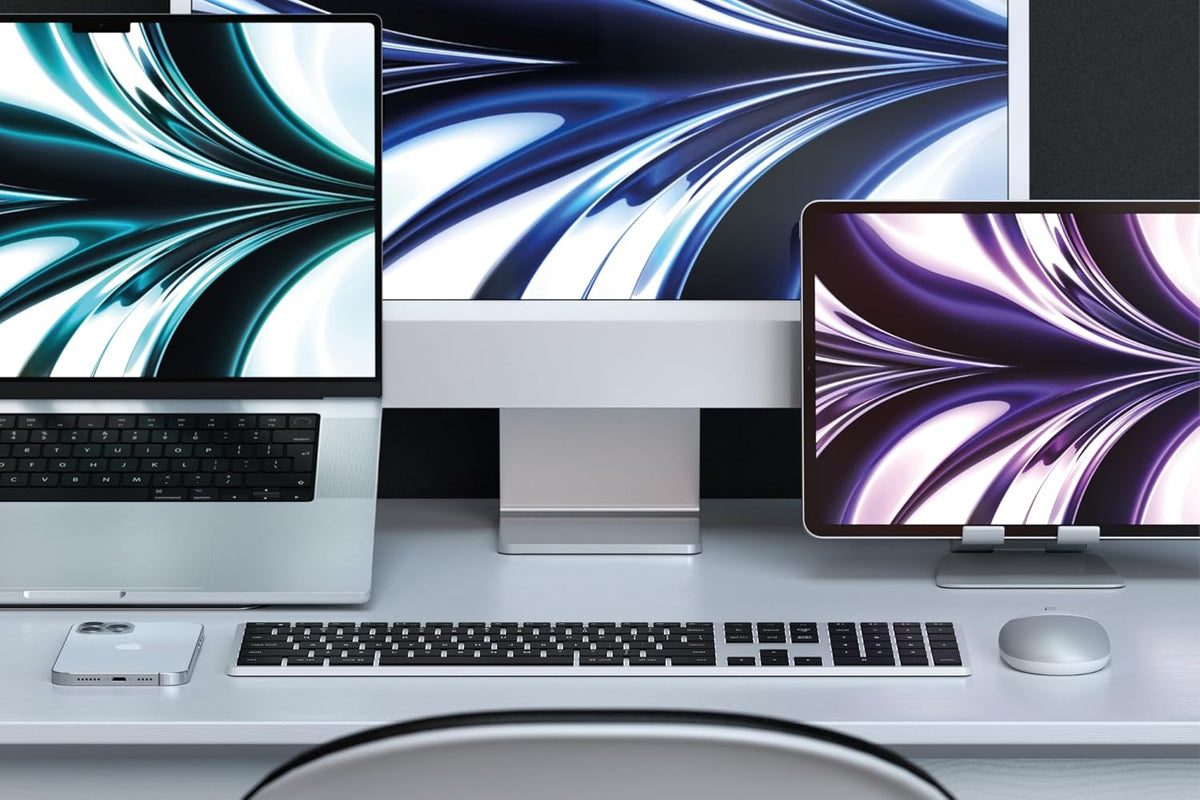 Satechi Slim X3 Teclado retroiluminado Bluetooth para Mac, teclas i...