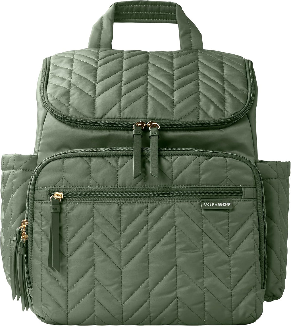 Skip Hop Mochila Bolsa de Pañales: Forma, Bolsa de viaje multifunci...