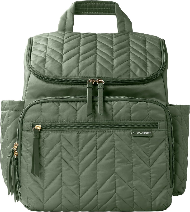 Skip Hop Mochila Bolsa de Pañales: Forma, Bolsa de viaje multifunci...