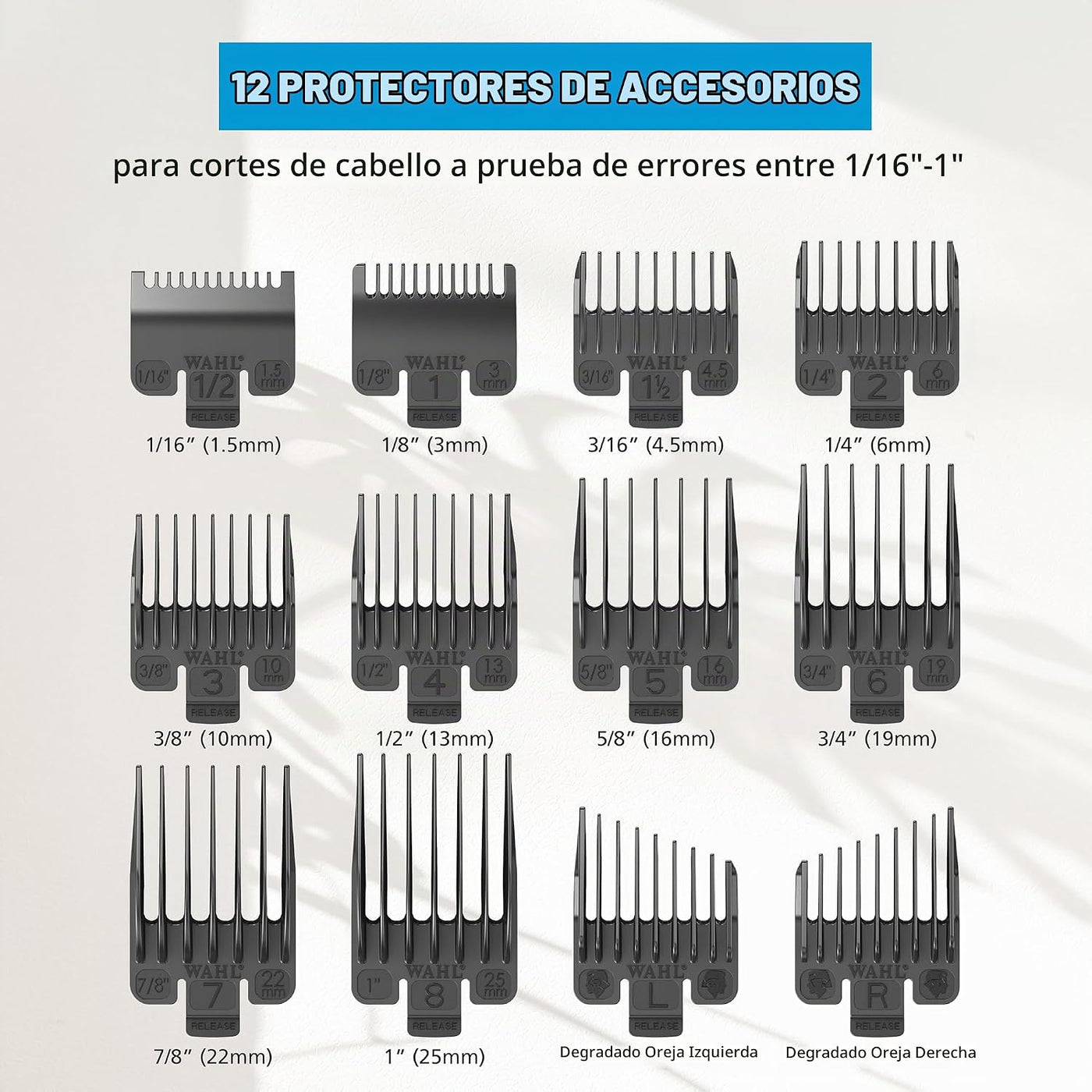 Wahl Clipper Home Pro - Cortapelos recargables inalámbricos para ho...