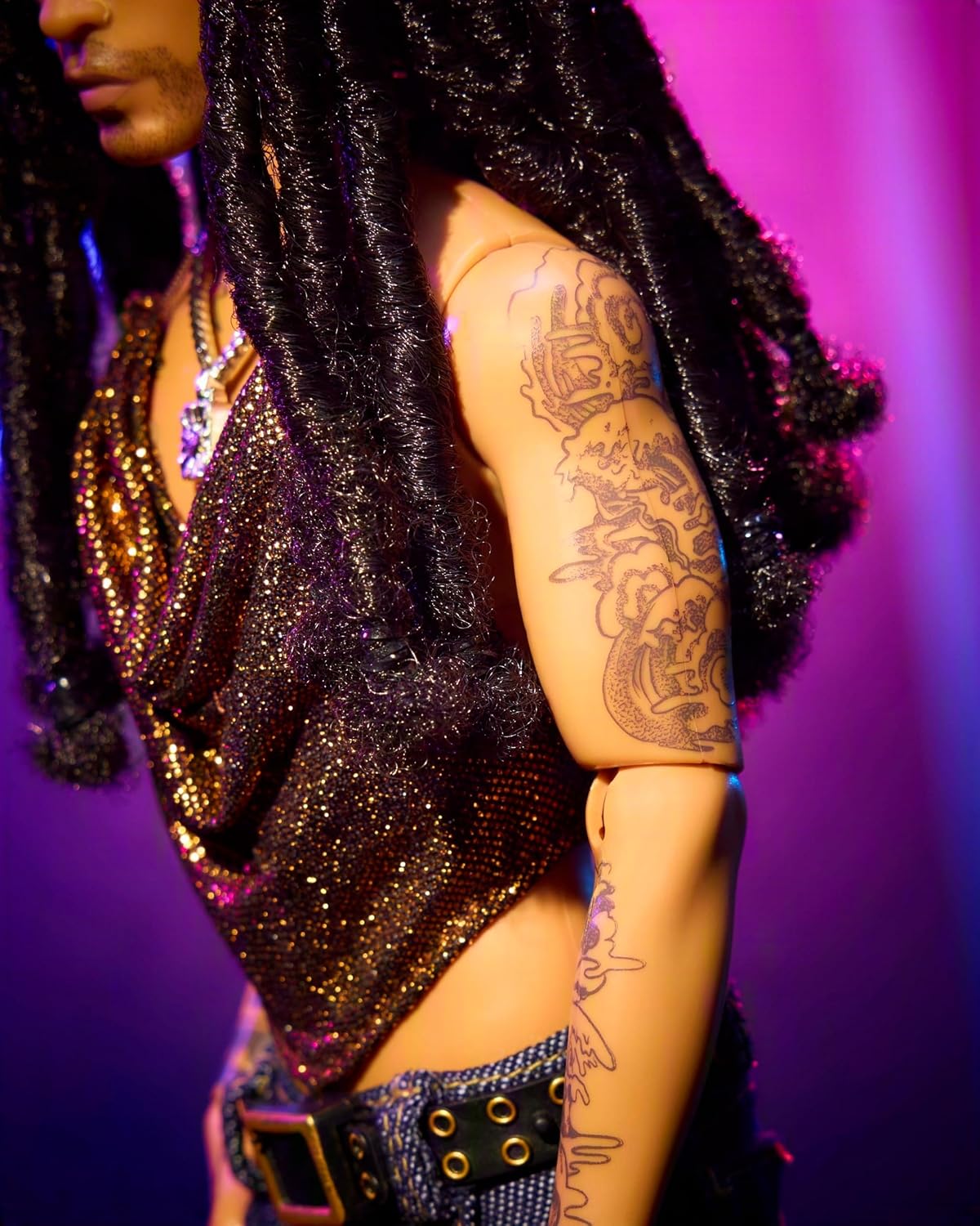 Barbie Muñeca Kenbassadors Lenny Kravitz de la firma | Muñeca de mo...