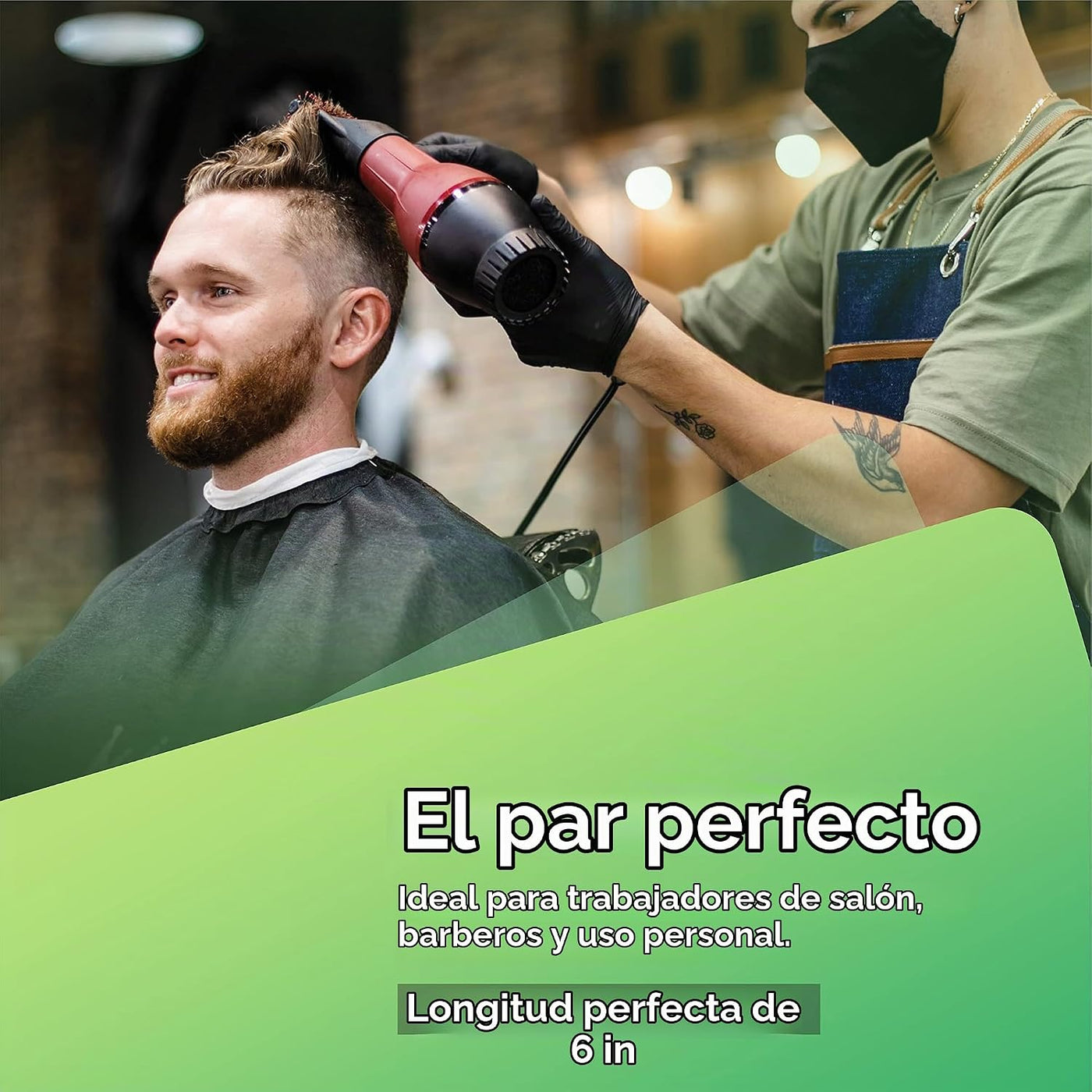 Suvorna Tijeras de pelo profesionales de 6 pulgadas - Tijeras de pe...