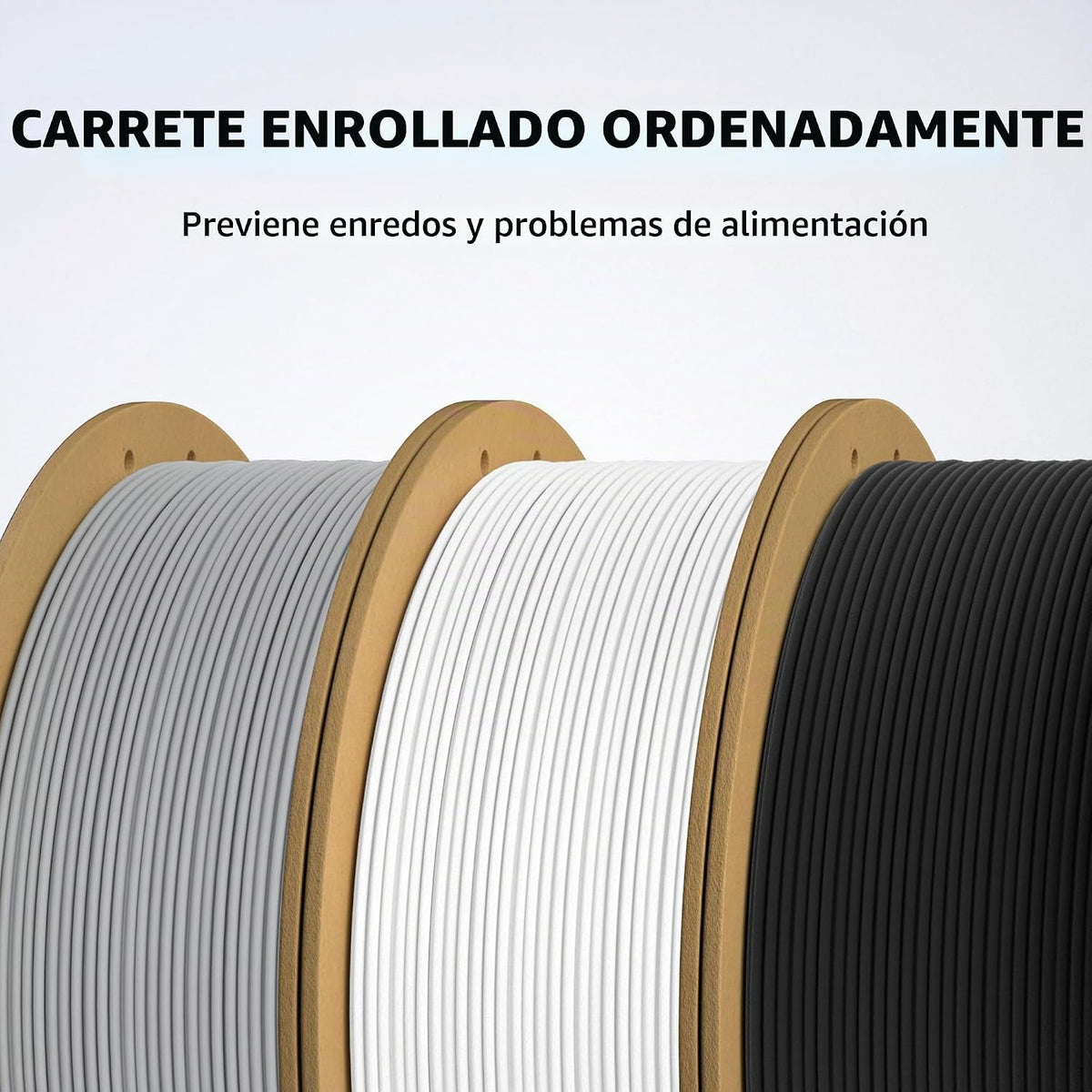 ELEGOO Filamento de impresora 3D PLA mate naranja 2.2 lbs 0.07 in |...