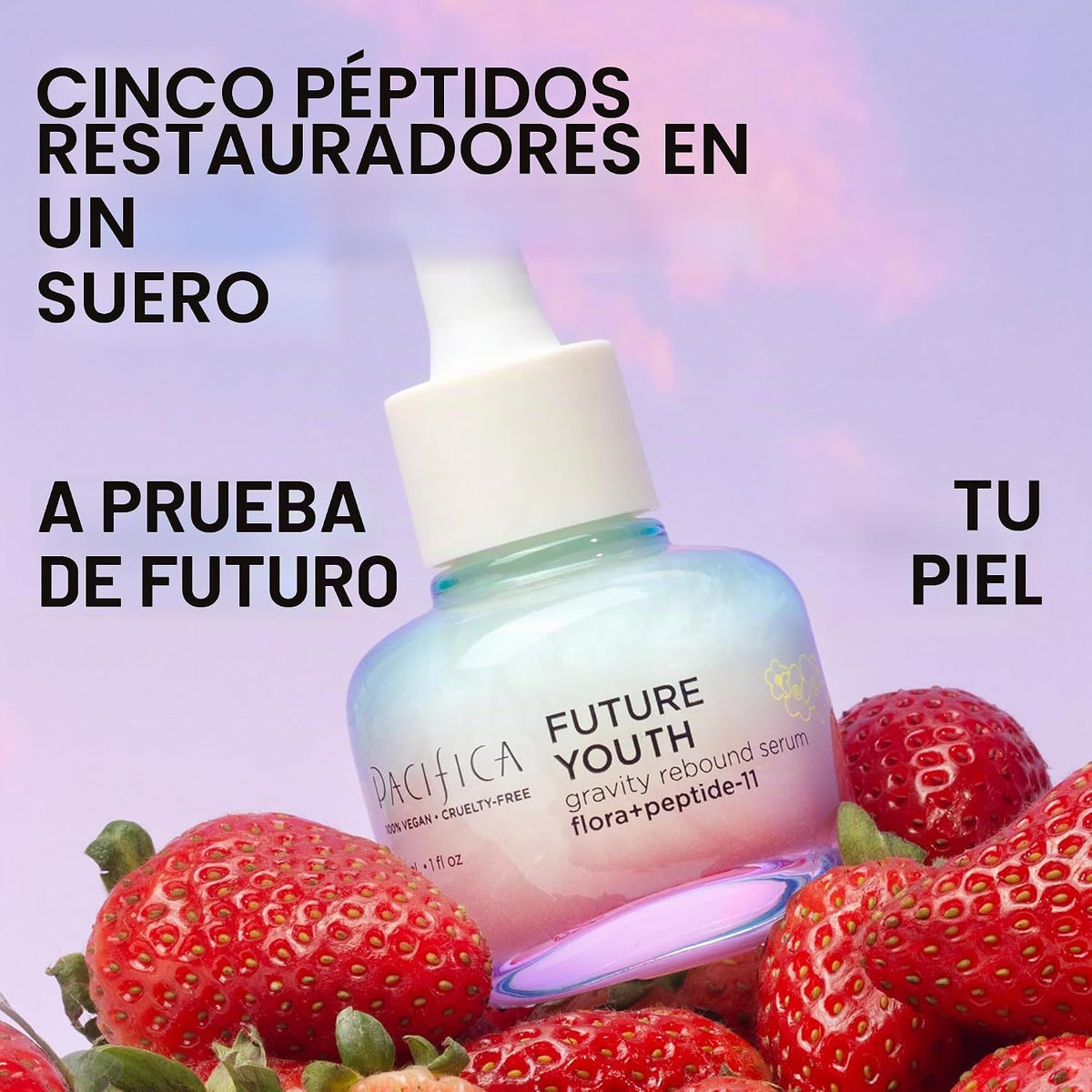 Pacifica Future Youth Gravity Rebound Face Serum - Suero facial rea...