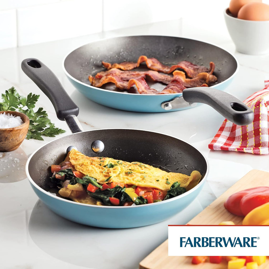 Farberware Cookstart DiamondMax - Juego de sartenes antiadherentes,...