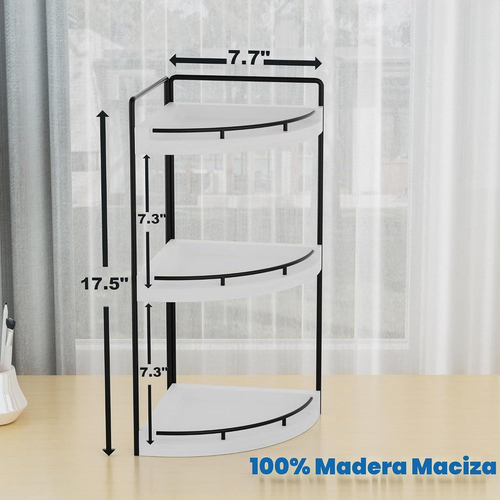 CeleVista Organizador de Esquina para Encimera de Baño, Estante de...