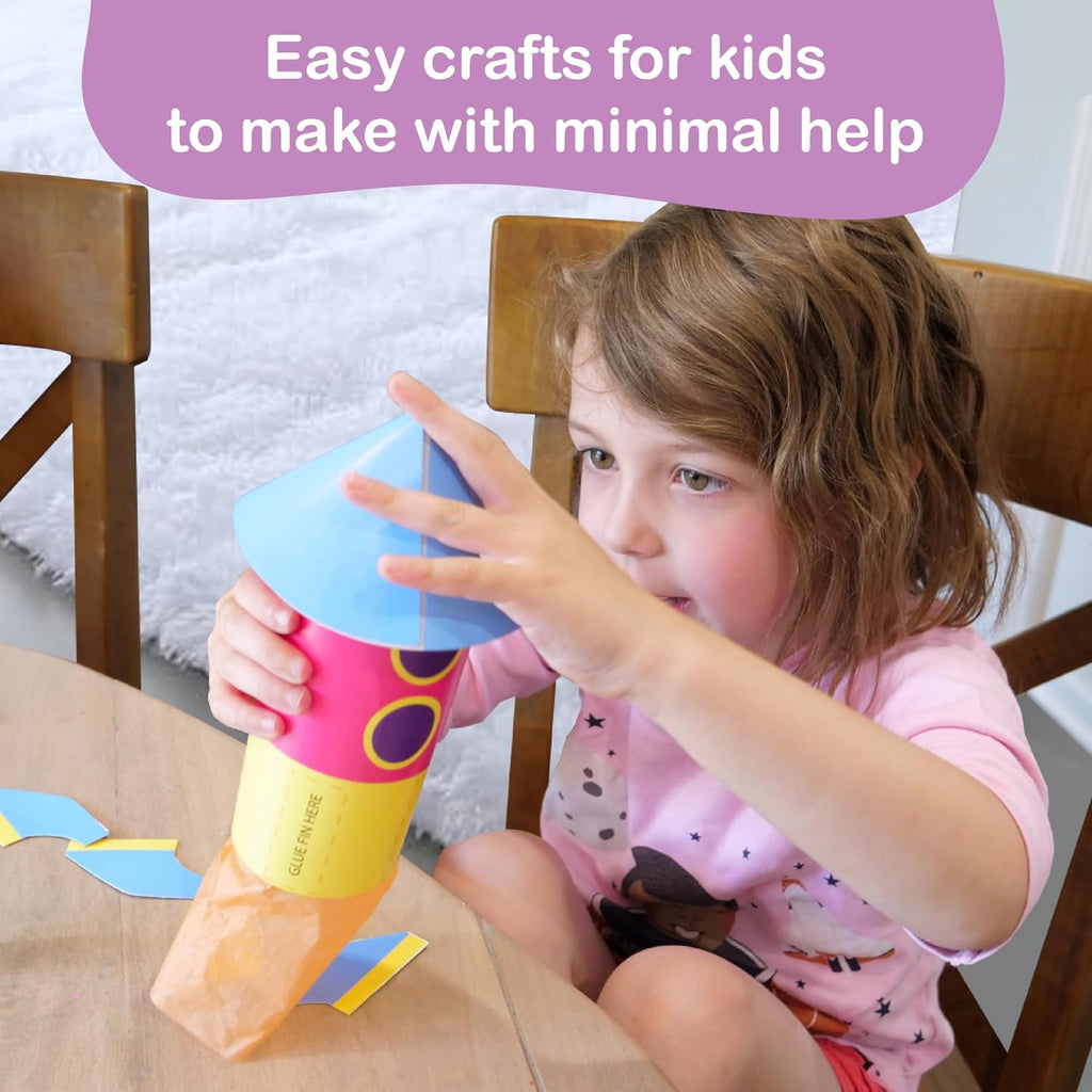 Craftikit® 20 artes y manualidades espaciales para niños: divertido...
