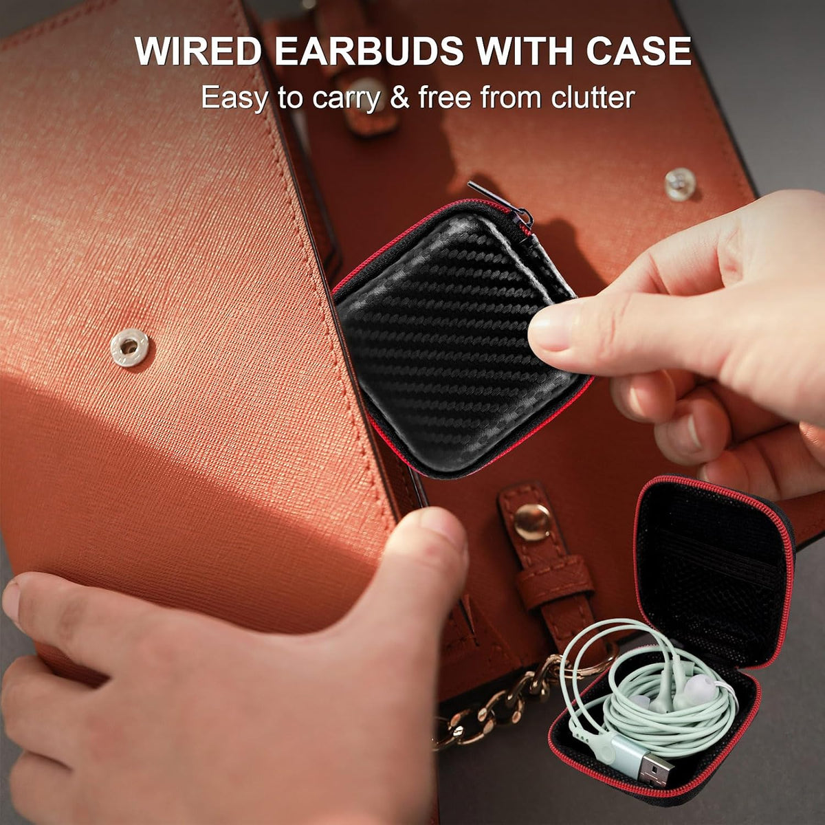 ASKUBSKU Auriculares USB con cable con micrófono para PC de 7.5 pie...