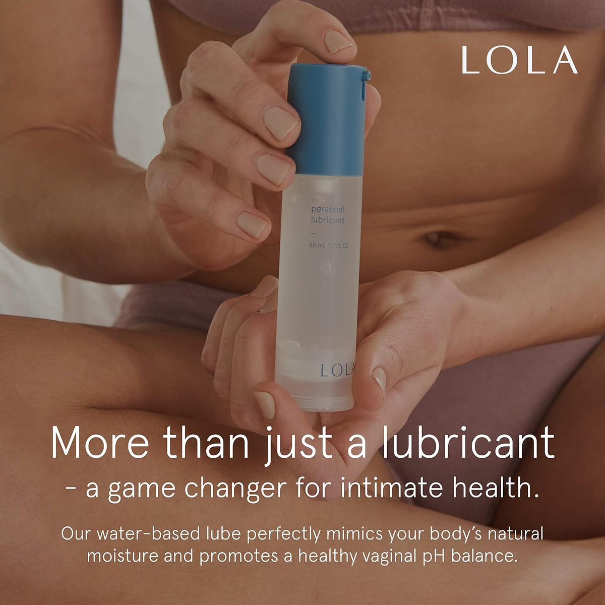 Lubricante personal a base de agua LOLA sin perfume | Suave, pH equ...