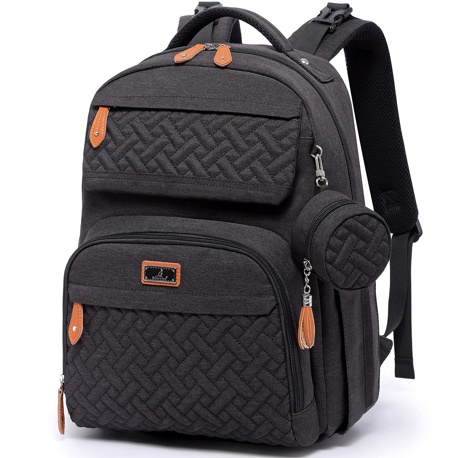 BabbleRoo Mochila para pañales \u2013 Bolsa de pañales grande de vi...
