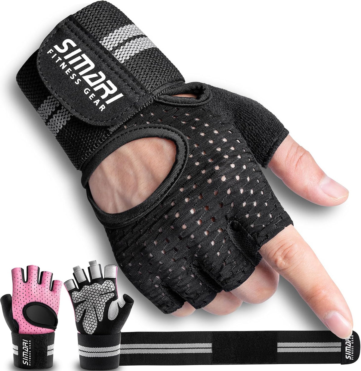 SIMARI Guantes de entrenamiento transpirables para hombres y mujere...