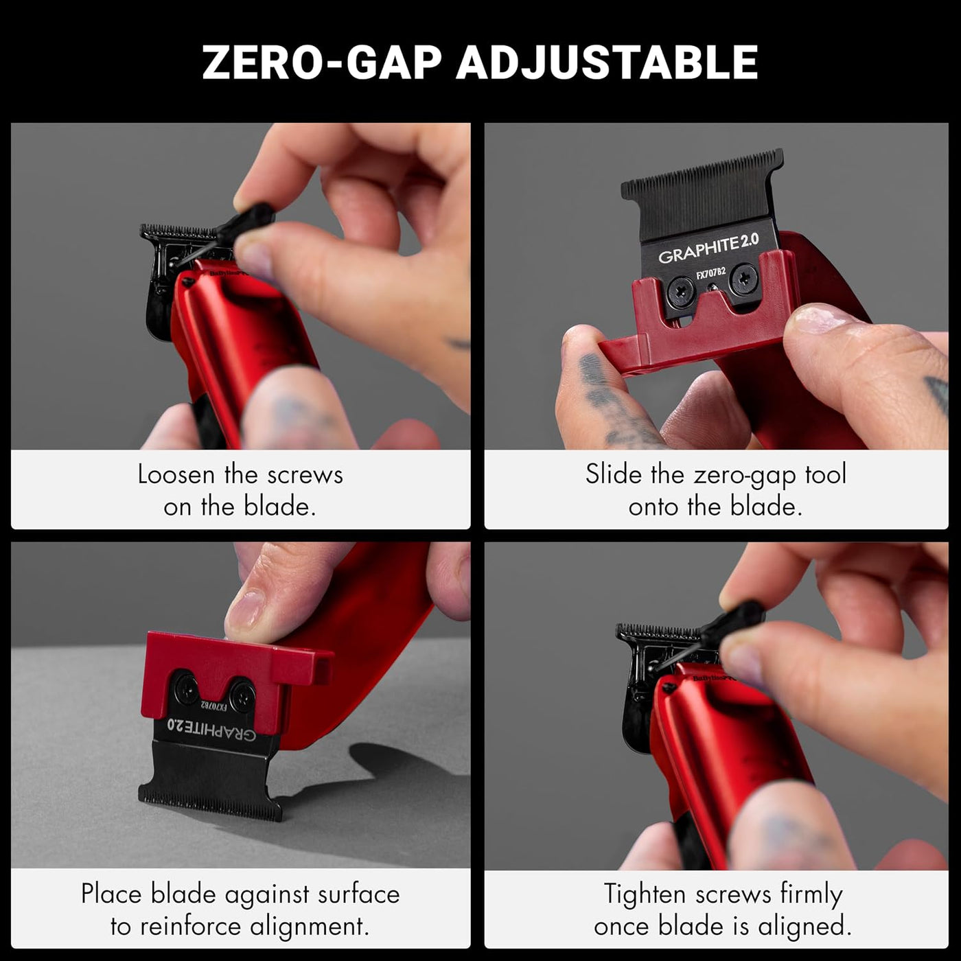 BaBylissPRO Recortadoras compactas LO-PROFX de alto rendimiento par...
