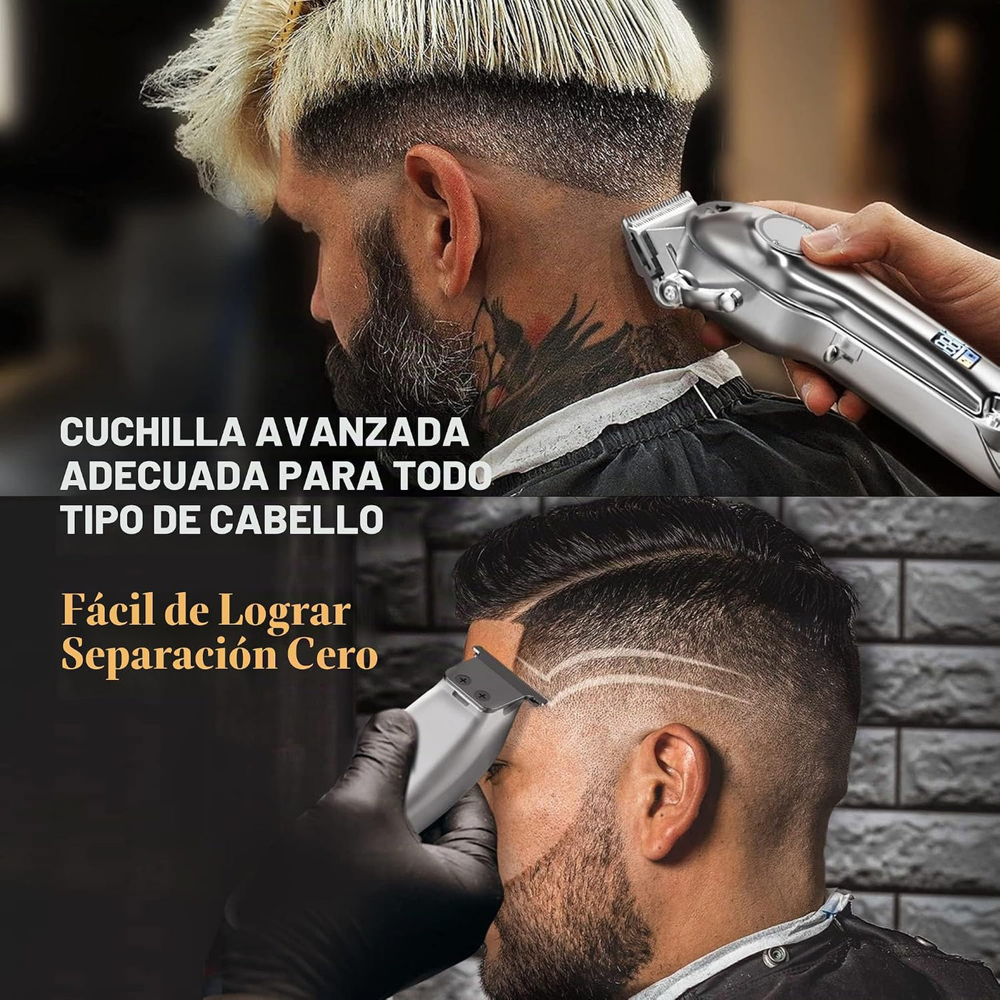 SUPRENT® PRO Cortapelos Profesional para Hombres - Kit de Corte de...