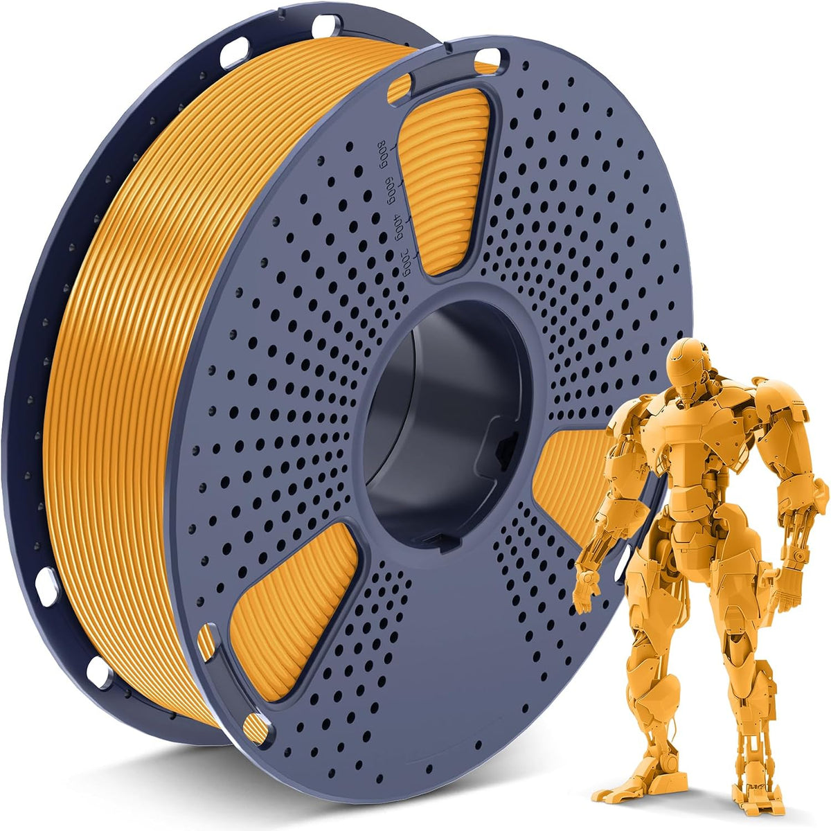 SUNLU Filamento PLA para impresora 3D, oro claro, 2.2 lbs | Filamen...