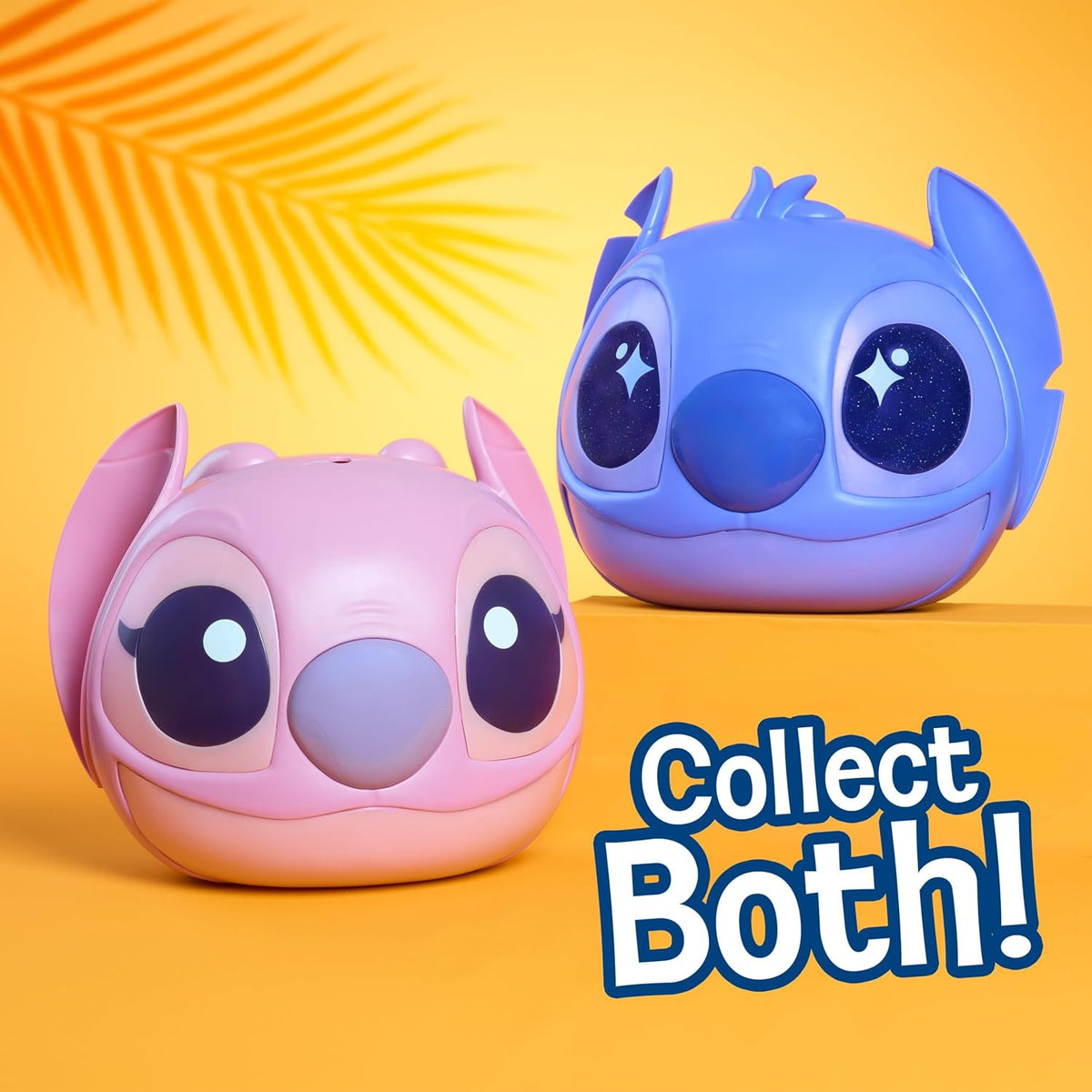 Disney Stitch - Cápsula misteriosa jumbo de 9 pulgadas, incluye fig...