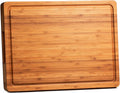 Tablas de cortar de bambú para cocina, bloque de carnicero de mader...