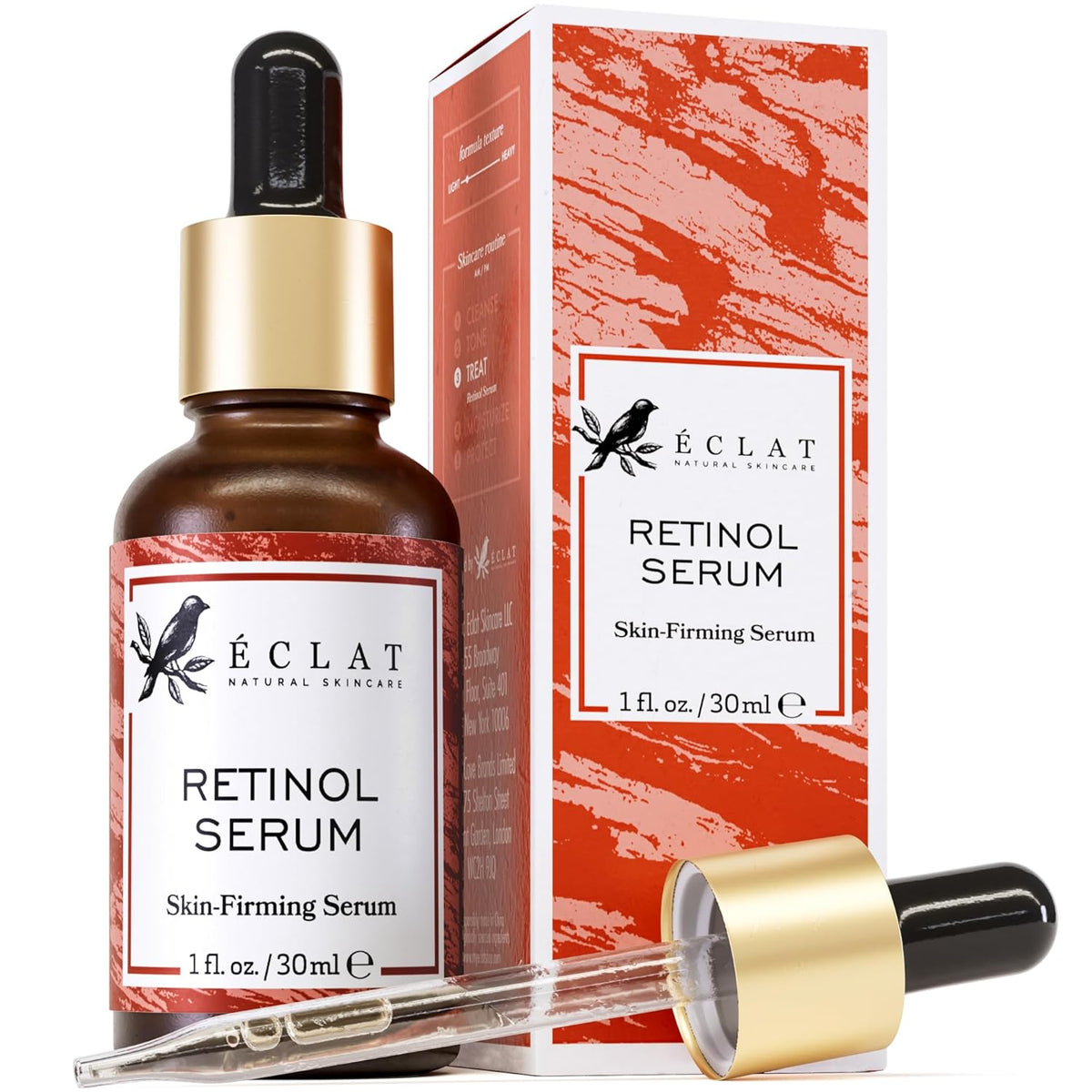 Suero de retinol al 2,5% para la cara - Tratamiento de cicatrices d...