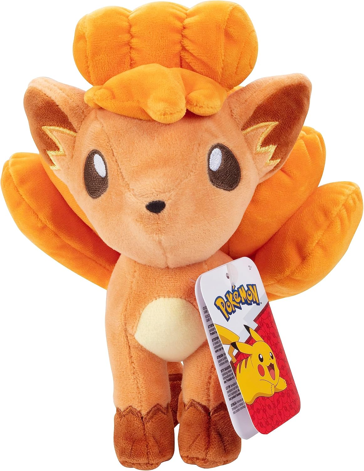 Pokemon Vulpix - Peluche de 8 pulgadas - Con licencia oficial - Fig...