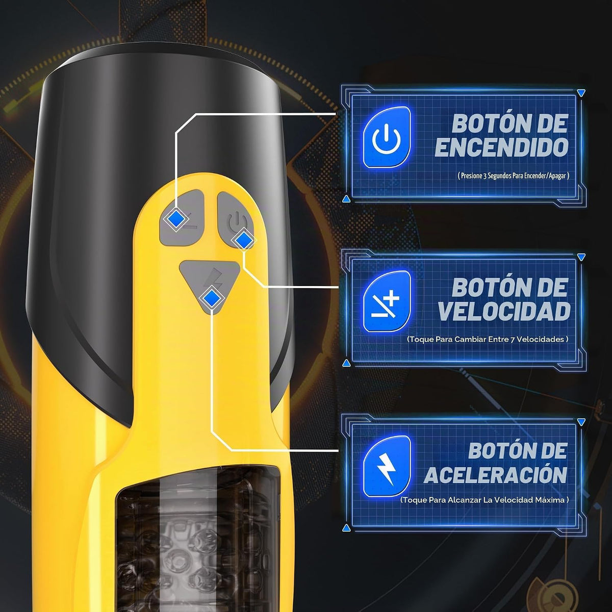 Masturbador automático masculino, taza de masturbadores masculinos...