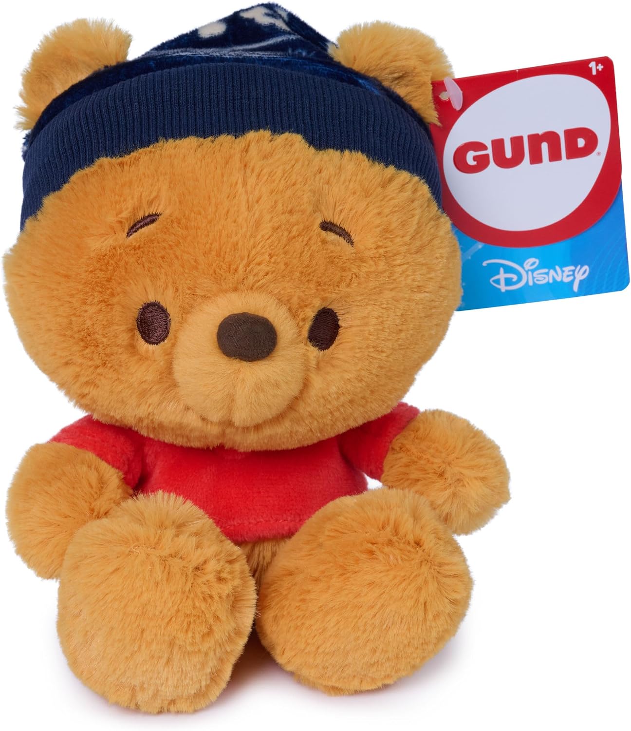 GUND Disney Winnie the Pooh Kai Bear Plush con traje de invierno pa...
