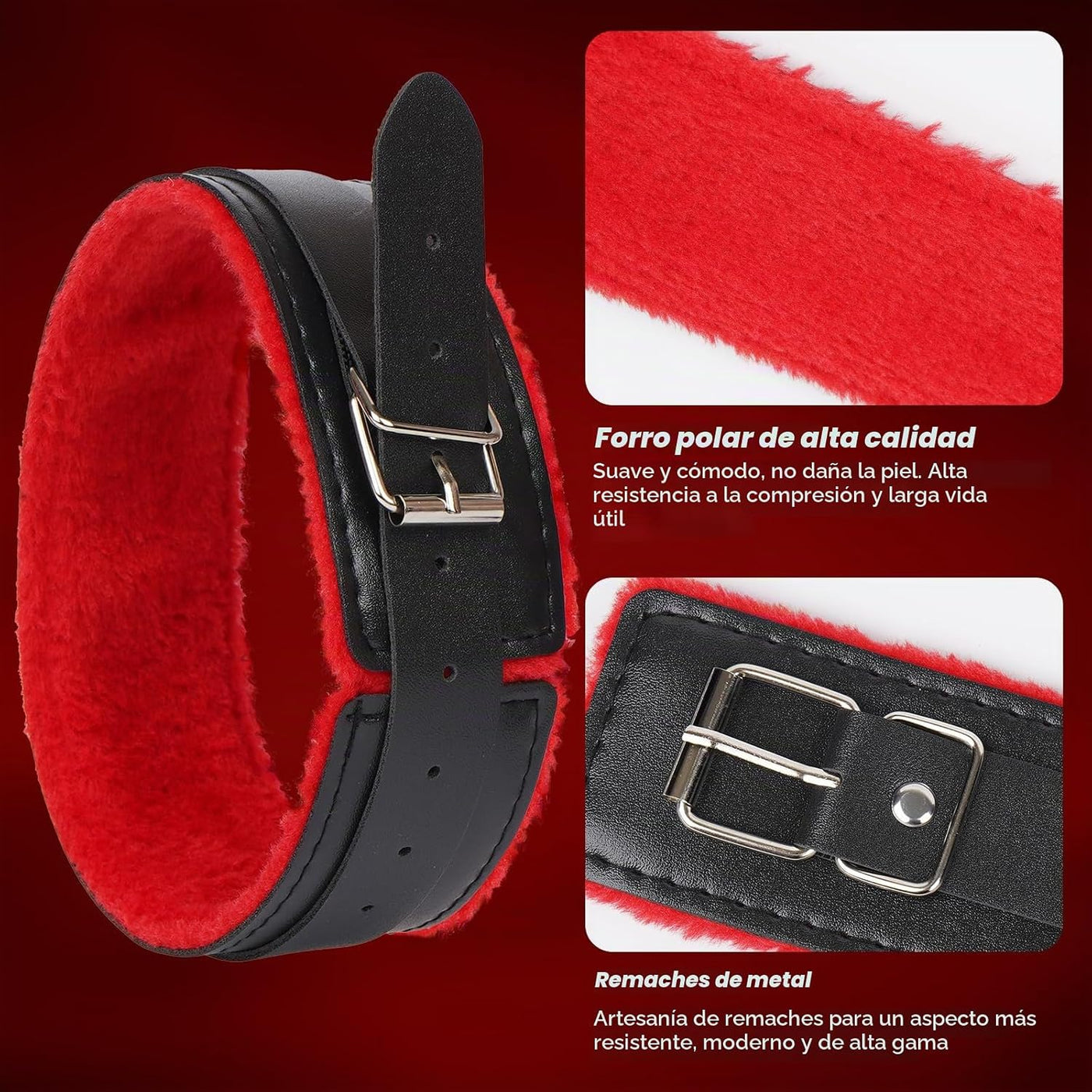 BDSM Bondage Kit de juguetes sexuales, 8 piezas, juego de bondage s...