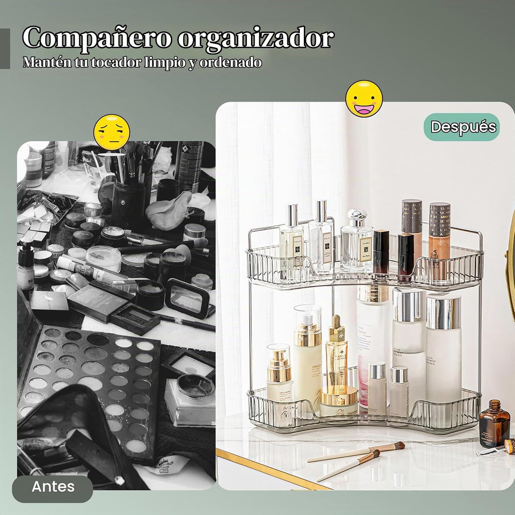 Aveniee Organizador de Esquina para Encimera de Baño, Estante de En...