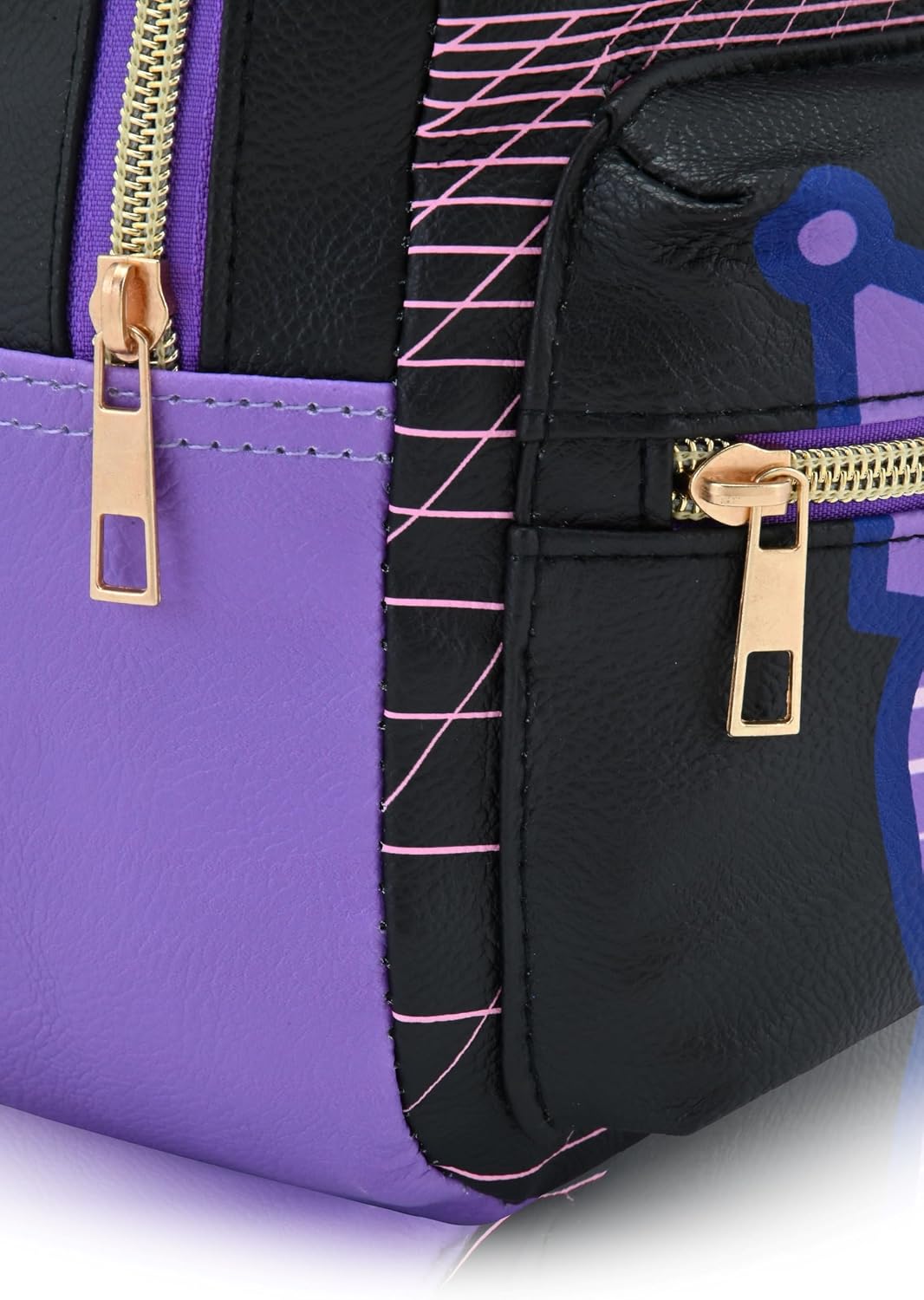Sanrio Hello Kitty y sus amigos Kuromi Mochila | Mini bolso de piel...