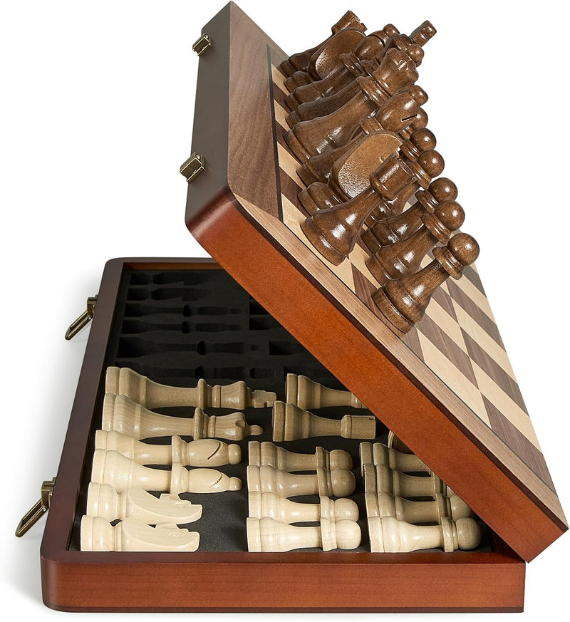 Ajedrez Magnético de Madera 17"