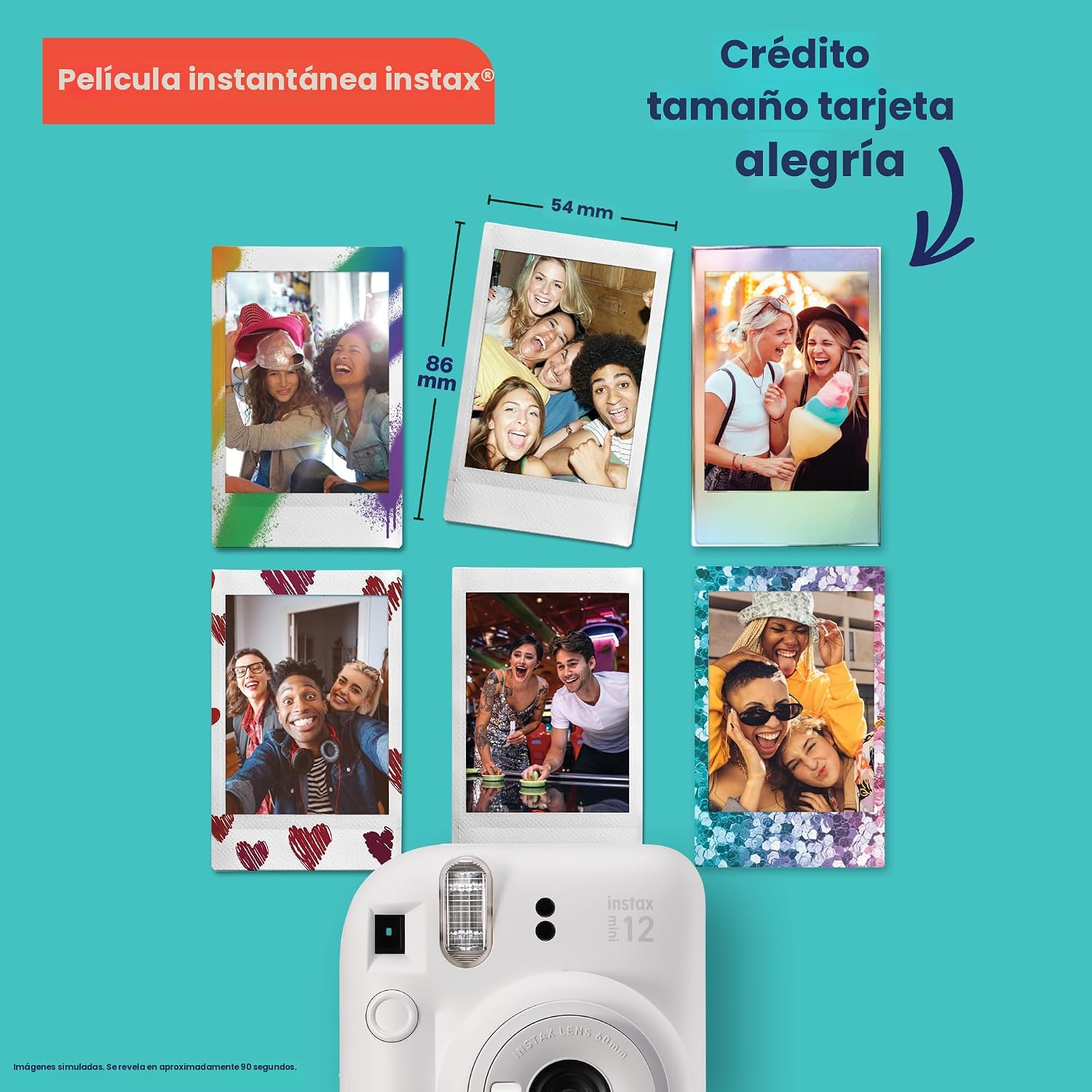 Cámara instantánea Fujifilm Instax Mini 12 - Lila Morado | Exposici...