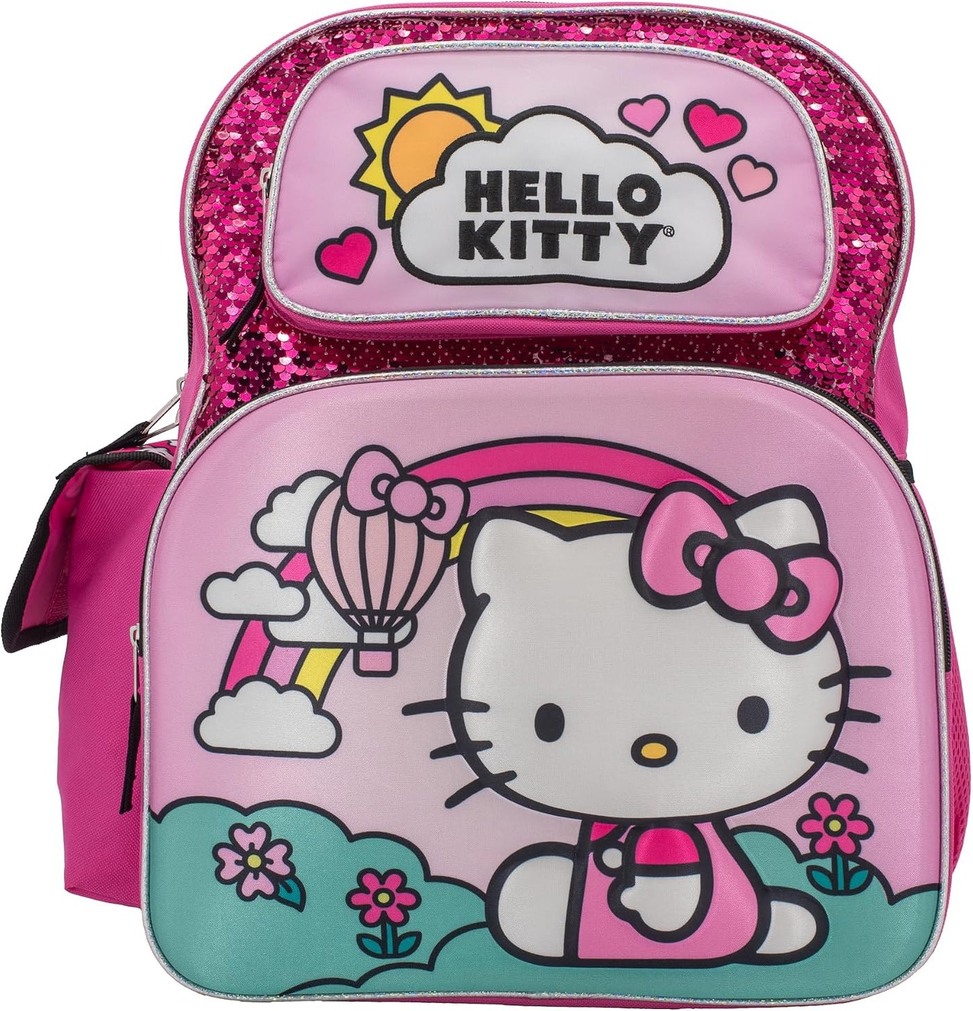AI ACCESSORY INNOVATIONS Mochila para niños, Hello Kitty rosa, Gran...