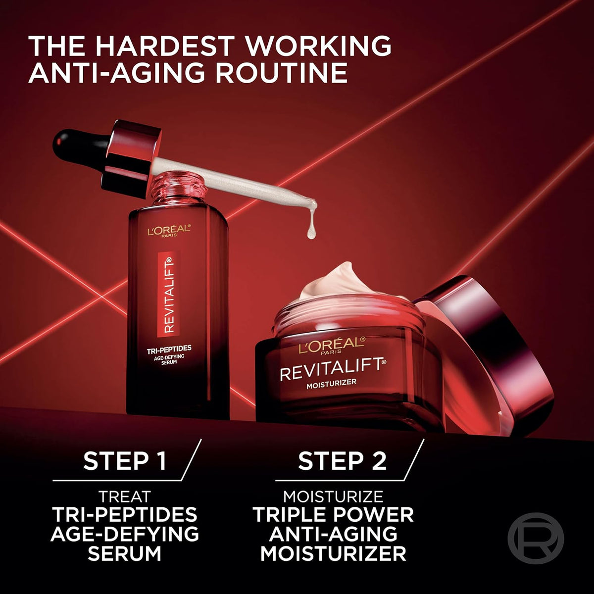 L'Oreal Paris Revitalift Triple Power - Suero facial con triple...
