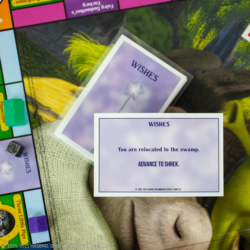 MONOPOLY: Juego de mesa Shrek Edition, compra, venta e intercambio,...