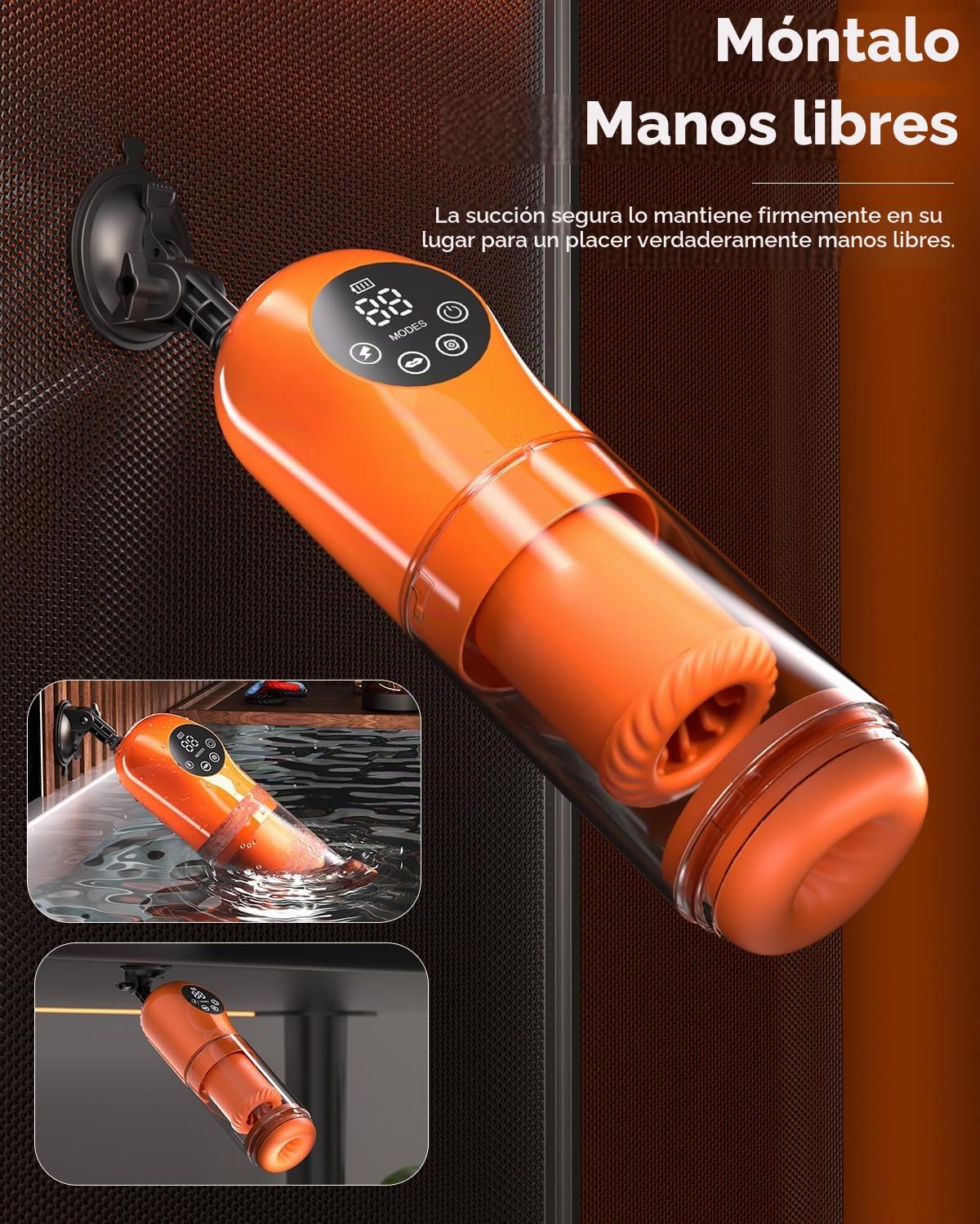 Masturbador masculino Bomba de pene AI Sync Pocket Coño Juguetes se...