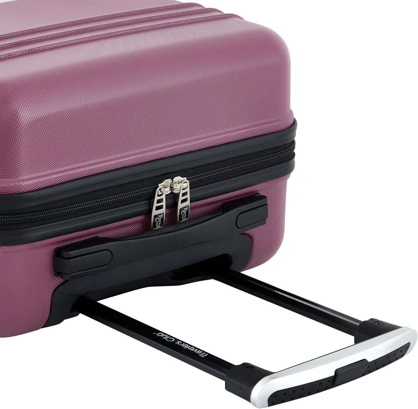 Travelers Club Equipaje de mano Richmond Spinner de 22", Damson...