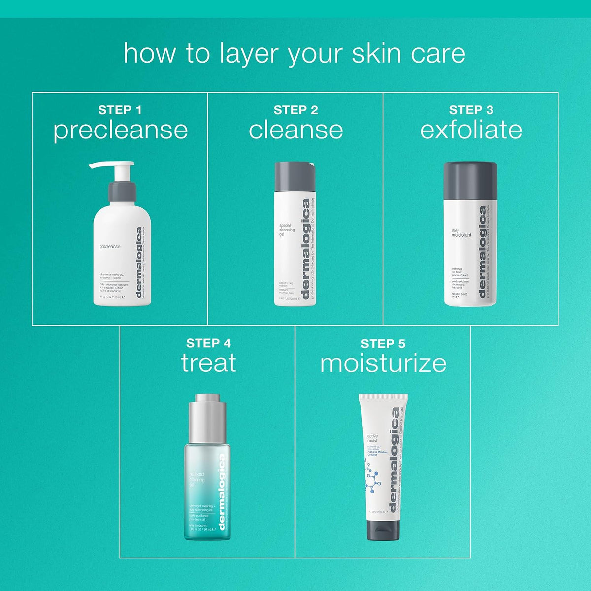 Dermalogica Aceite limpiador de retinol, suero facial con ácido sal...