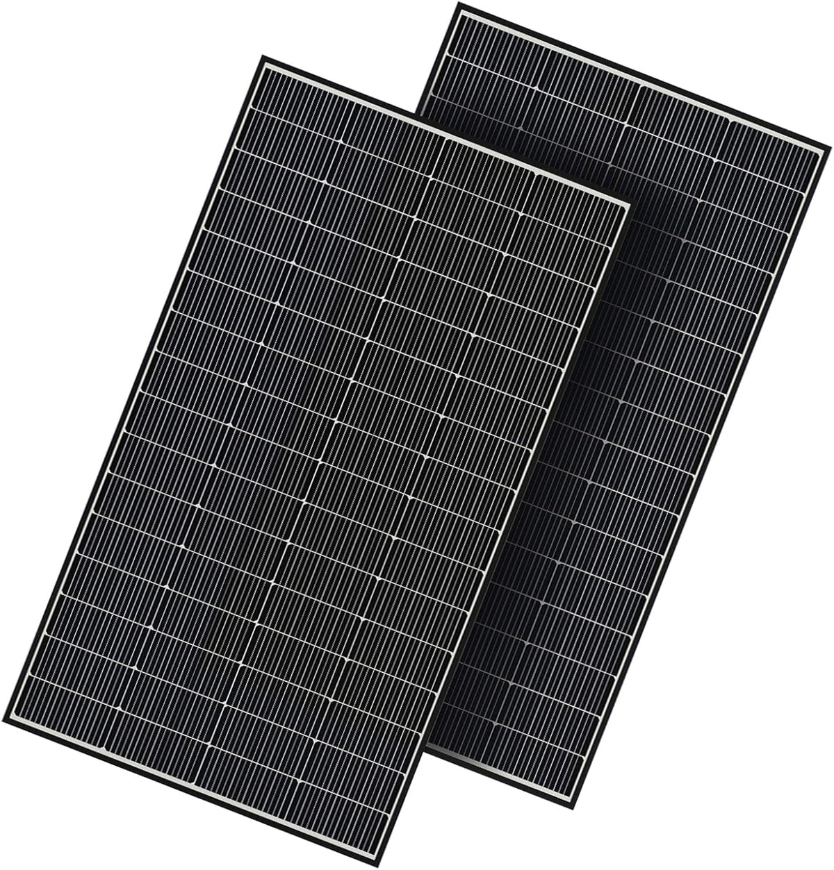 Xilanseek Panel solar bifacial de 300 W, kit de panel solar monocri...