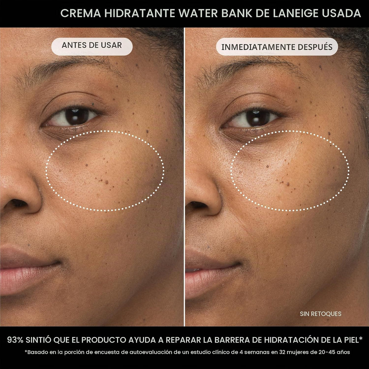 LANEIGE Crema Hidratante Water Bank Azul con Ácido Hialurónico: Cre...