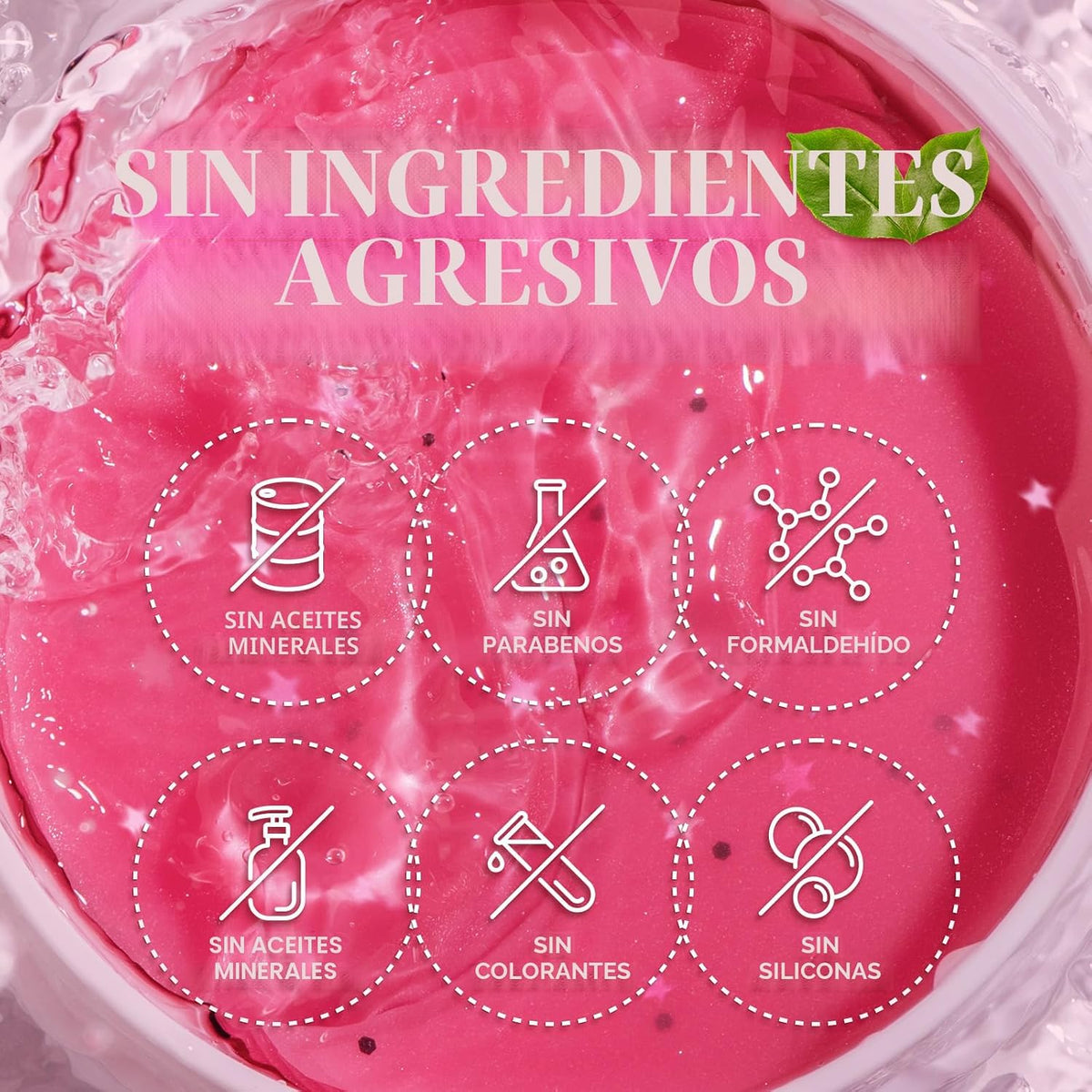 Parches debajo de los ojos con cafeína Enaskin Naturals para ojeras...
