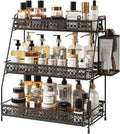 SILUB - Organizador vintage de 3 niveles para encimera de cocina, b...