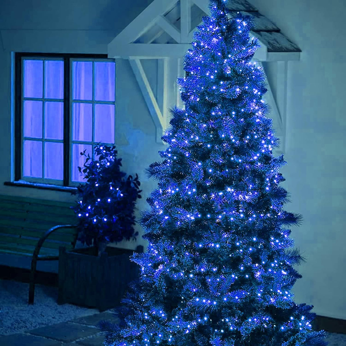 Dazzle Bright Guirnalda de 300 luces LED de Navidad, 100 pies, impe...